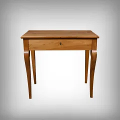 Petite Table Console en Noyer, époque Restauration – Début XIXe
