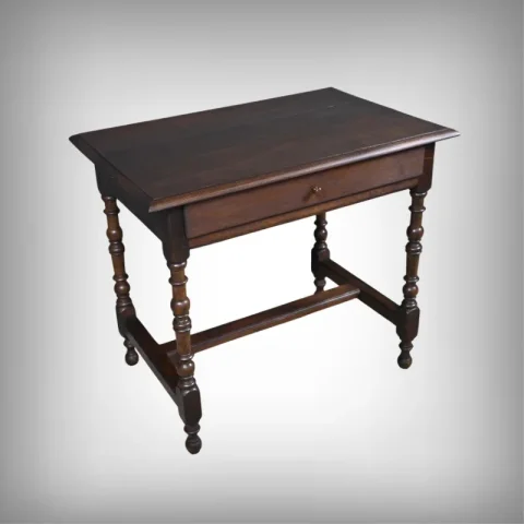 Small Oak Bureau Table, Louis XIV style – 2nd half of the 19th century