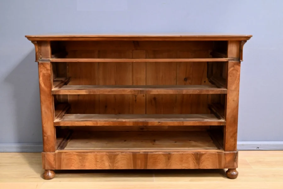 Commode en Ronce de Noyer, époque Restauration – 1ère Partie XIXe