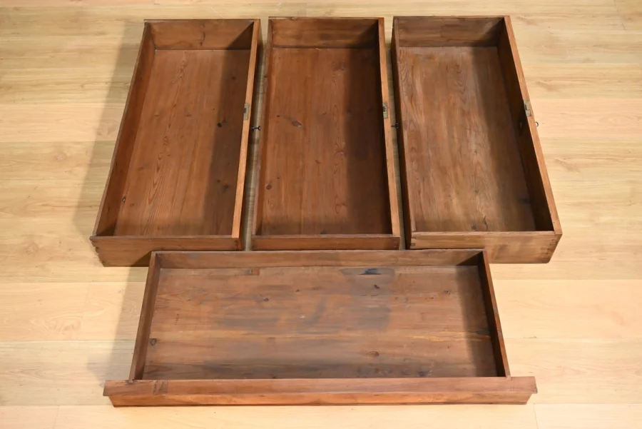Commode en Ronce de Noyer, époque Restauration – 1ère Partie XIXe