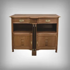 Buffet desserte in rovere, stile Gustave Serrurier-Bovy, Art Déco – 1930