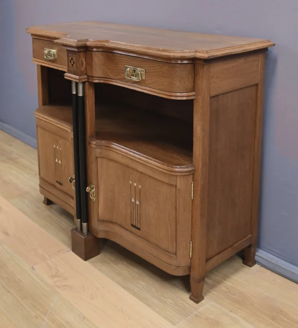 Buffet Desserte en Chêne, style Gustave Serrurier-Bovy, Art Déco – 1930