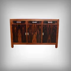 Credenza in mogano e palissandro, Art Déco – 1940