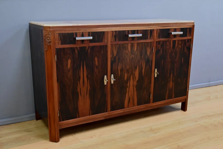 Enfilade en Acajou et Palissandre, Art Déco – 1940