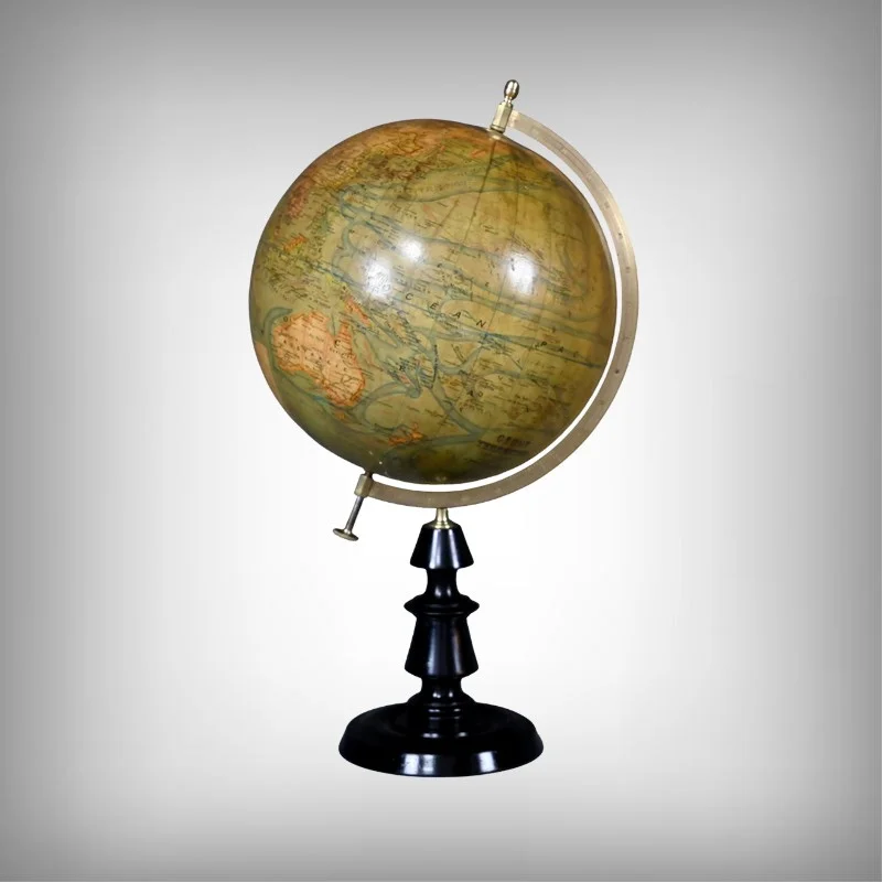 Terrestrial Globe signed J.Forest – Late 19th century
