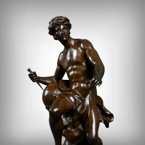 Важная бронза «Le Progrès» («Прогресс»), подписная работа Э. Пико – конец XIX века