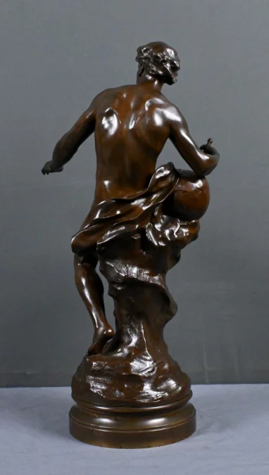 BRONZE SCULTURE サイン入り E. ピコー