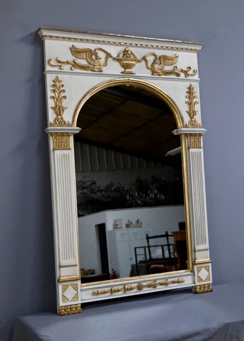 Grand Miroir Trumeau, style Directoire – Début XXe