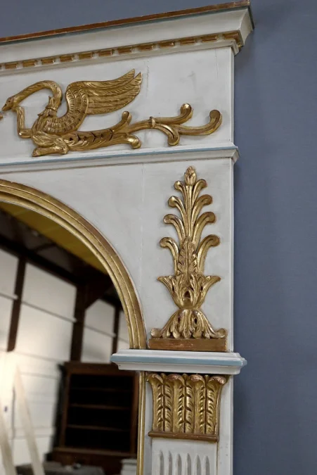 Grand Miroir Trumeau, style Directoire – Début XXe