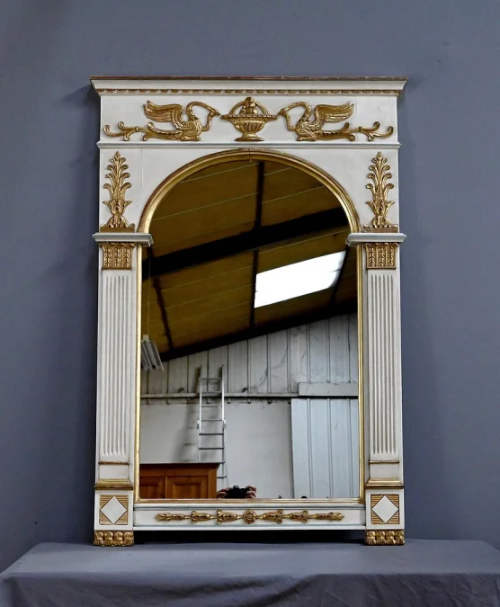 Grand Miroir Trumeau, style Directoire – Début XXe