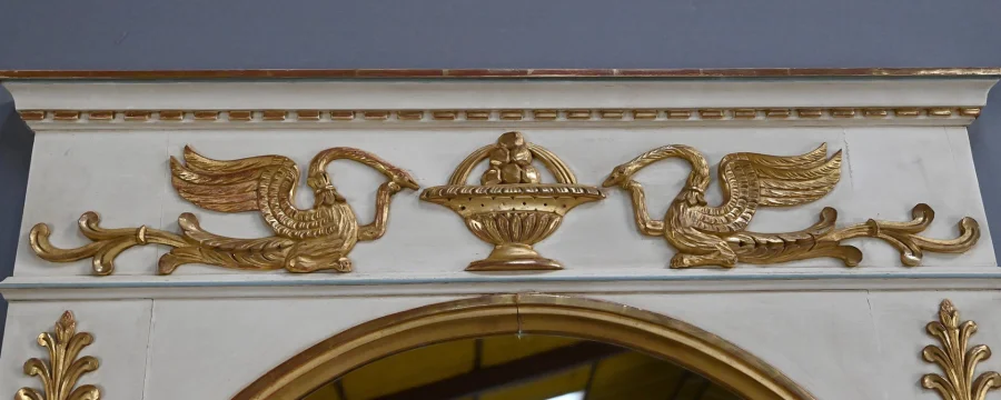 Grand Miroir Trumeau, style Directoire – Début XXe