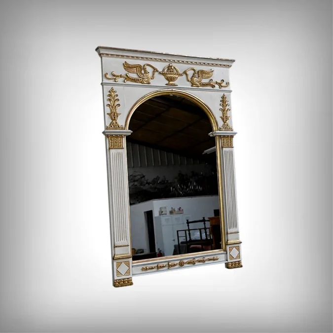 Grand Miroir Trumeau, style Directoire – Début XXe