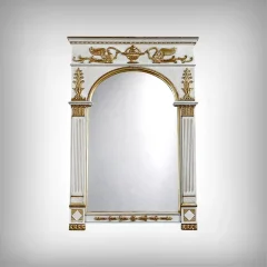 FRENCH DIRECTOIRE STYLE TRUMEAU MIRROR