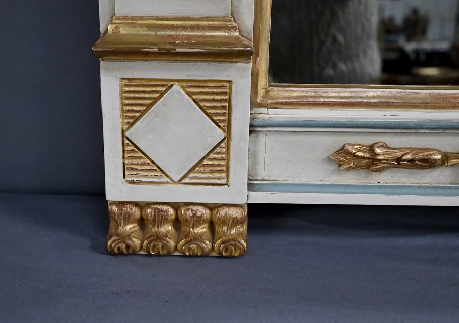 Grand Miroir Trumeau, style Directoire – Début XXe