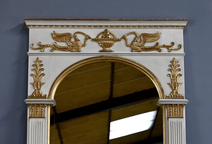 Grand Miroir Trumeau, style Directoire – Début XXe