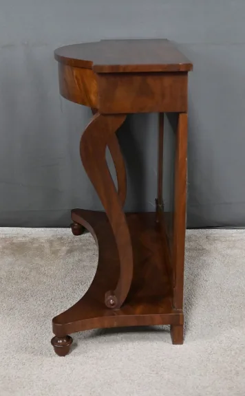Console en Acajou, époque Restauration – 1re partie XIXe