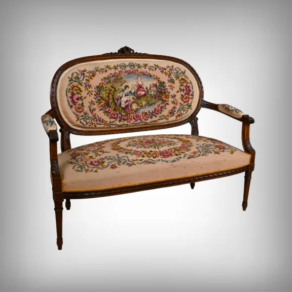 Sofa im Stil Louis XVI.