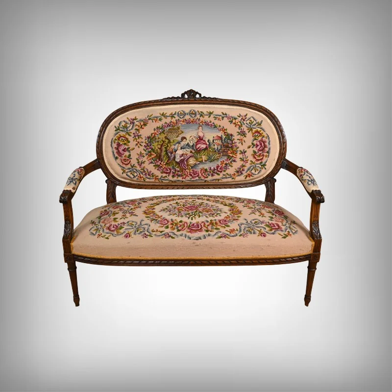 Sofa im Stil Louis XVI.