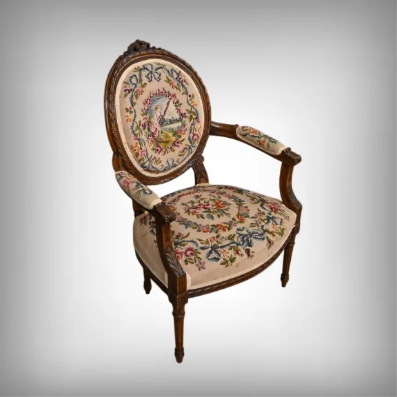 Sessel im Stil Louis XVI.