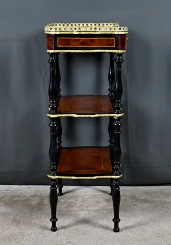 Petite Table de Salon en Marqueterie, style Napoléon III – 2ème partie XIXe