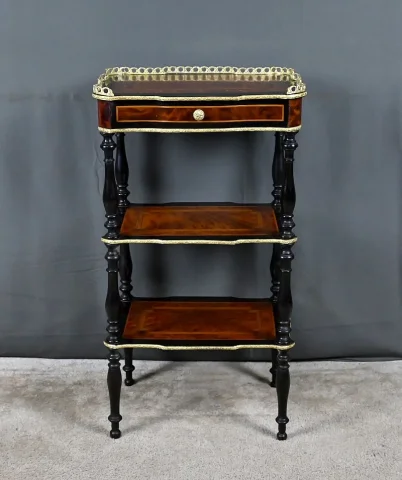 Petite Table de Salon en Marqueterie, style Napoléon III – 2ème partie XIXe