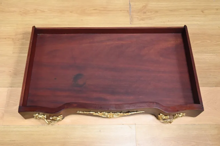 Table-Bureau en Palissandre, Bois de Rose et Acajou, style Louis XV – Début XXe
