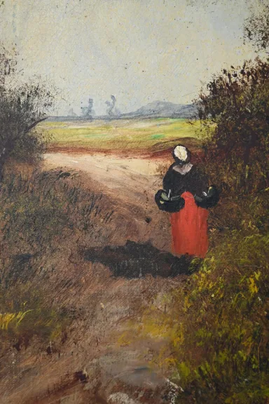 ÖL AUF LEINWAND von LUCIE GOURDON