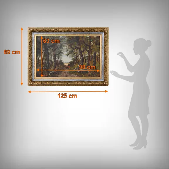 ÖL AUF LEINWAND von LUCIE GOURDON