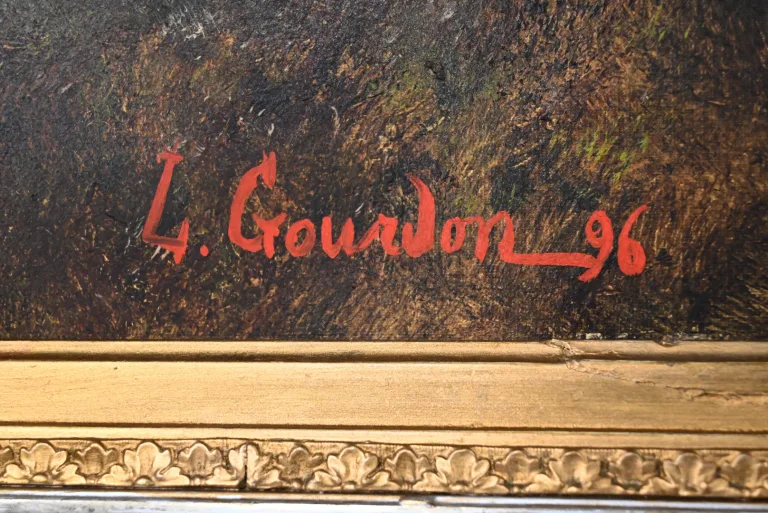 ÖL AUF LEINWAND von LUCIE GOURDON