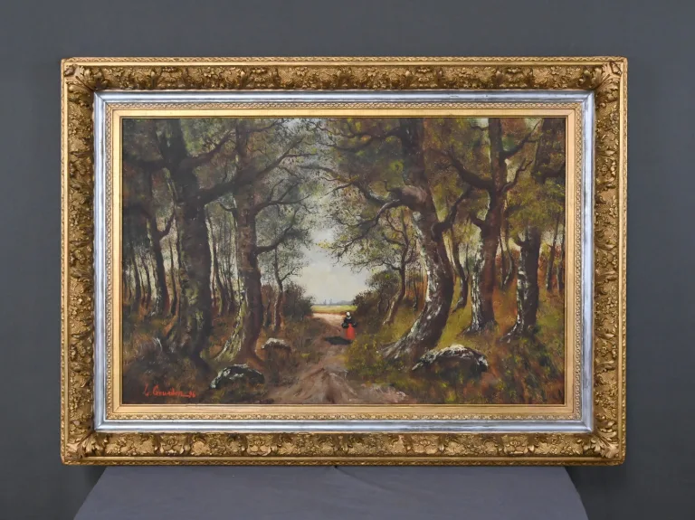 ÖL AUF LEINWAND von LUCIE GOURDON