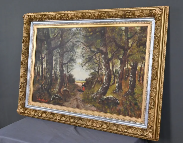 ÖL AUF LEINWAND von LUCIE GOURDON