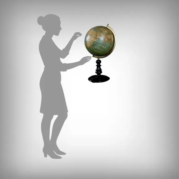 GLOBE signiert M.. VIVIEN DE SAINT MARTIN