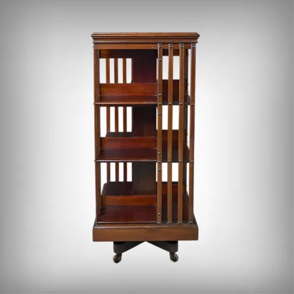 DREHKOSTBÜCHERREGAL