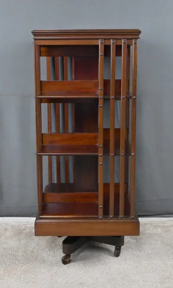 DREHKOSTBÜCHERREGAL