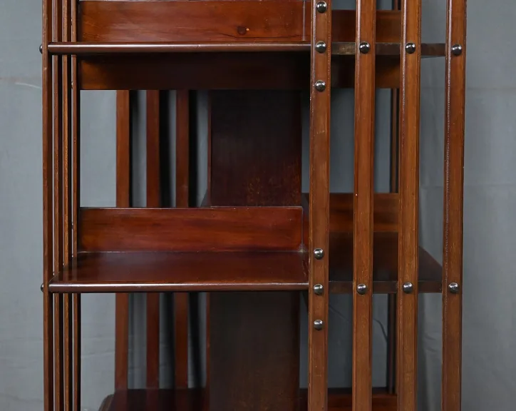 DREHKOSTBÜCHERREGAL