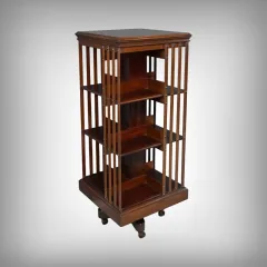 DREHKOSTBÜCHERREGAL