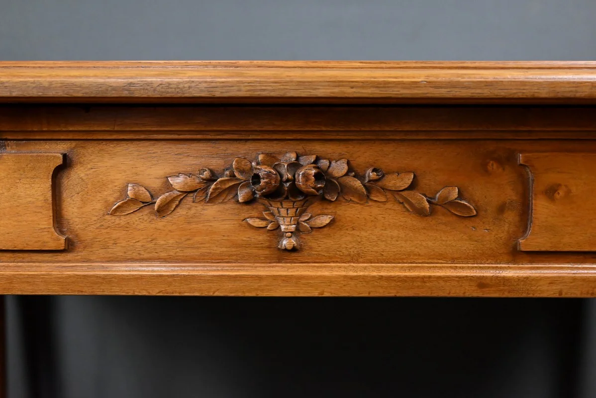 Table-Bureau en Noyer, Maison Henry Geneste – 1ère partie XXe