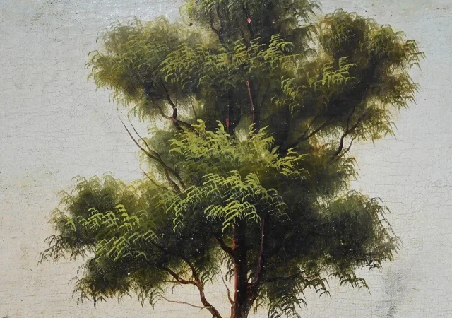 Miroir Trumeau en bois doré, style Louis XVI – 1900

金箔仕上げ木製トリュモー鏡、ルイ16世スタイル – 1900年