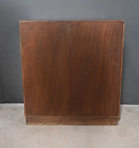 Bibús en chapa de olmo veteado, Art Déco – 1940