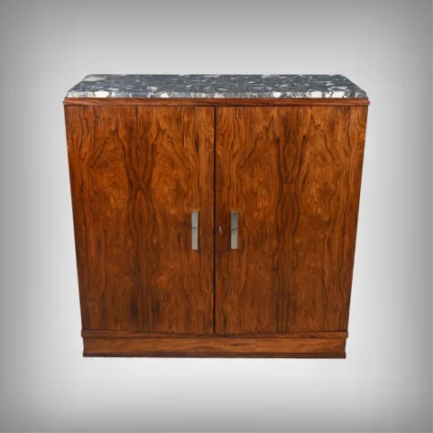 Aparador chapado en palisandro, Art Déco – 1940