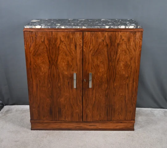 Aparador chapado en palisandro, Art Déco – 1940