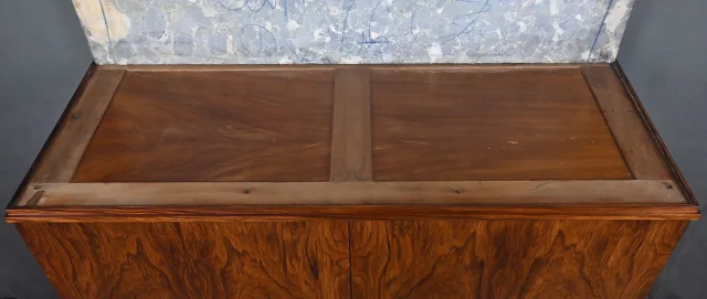 Aparador chapado en palisandro, Art Déco – 1940