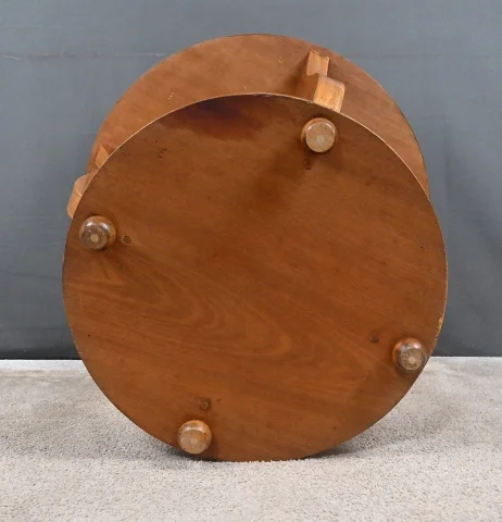 Guéridon en Nogal, Art Déco – 1930
