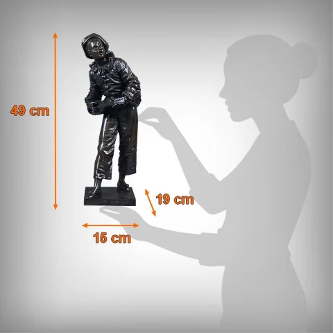 Important Bronze « Au clair de la Lune », signé Bouret – Fin XIXe