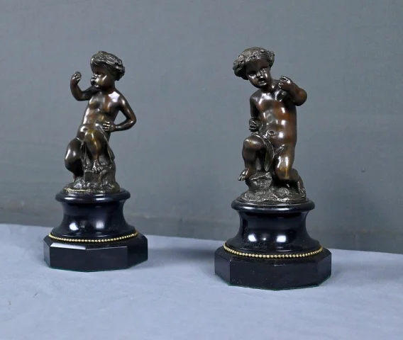 Paire de Putti en Bronze – 2ème partie XIXe