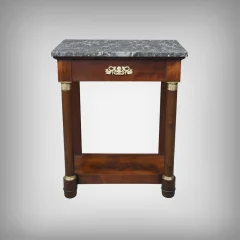Petite Console en Acajou, style Empire – XIXe

小型桃花心木台, 帝政风格 – 19世纪
