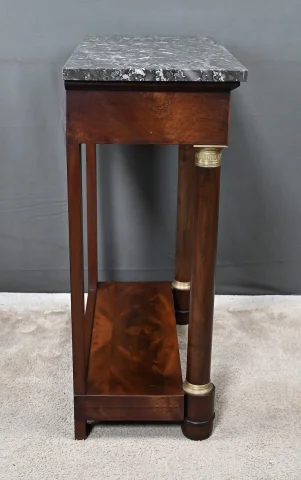 Petite Console en Acajou, style Empire – XIXe

小型桃花心木台, 帝政风格 – 19世纪 — Restauré