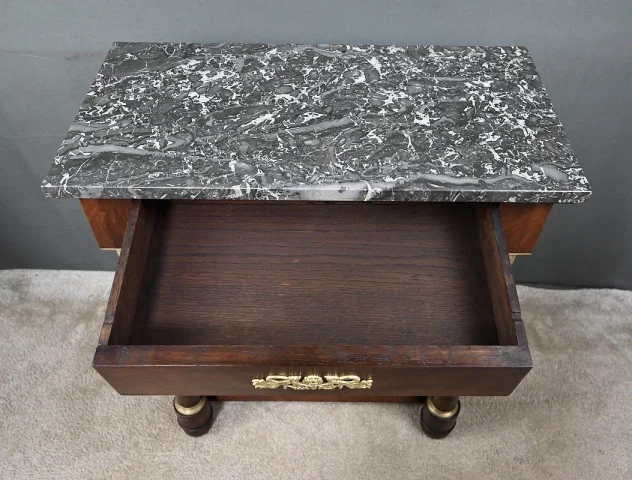 Petite Console en Acajou, style Empire – XIXe

小型桃花心木台, 帝政风格 – 19世纪 — Restauré