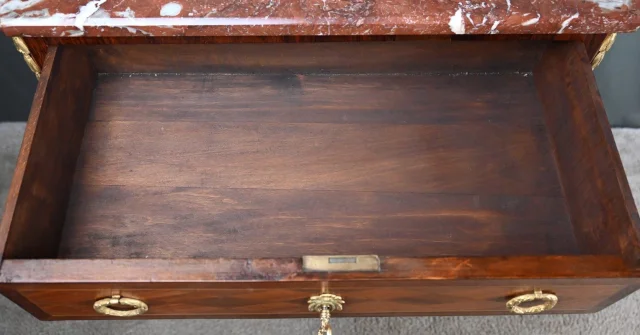 Marquetry Chest of Drawers, Transition Louis XV–Louis XVI Style – Mid-20th Century — Restored