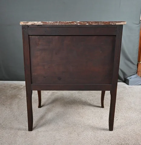 Marquetry Chest of Drawers, Transition Louis XV–Louis XVI Style – Mid-20th Century — Restored